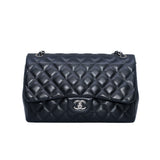 thumbnail cf jumbo in lamb skin black phw seri 18 - L'UXE LINK