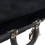 thumbnail D-Joy medium black lamb skin ghw - L'UXE LINK