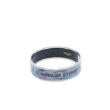 thumbnail wide gray blue bangle H11110FP0665 - L'UXE LINK