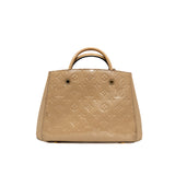 thumbnail montaigne BB in patent beige ghw - L'UXE LINK