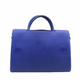 thumbnail Diorever Handbag Medium Leather Blue PHW - L'UXE LINK