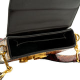 thumbnail small montaigne box in python beige/red ghw - L'UXE LINK