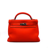 thumbnail kelly 32cm togo 9j phw P stamp - L'UXE LINK