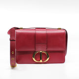 thumbnail 30 montaigne bag red leather ghw - L'UXE LINK