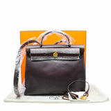 thumbnail herbag dark red waterproof ghw - L'UXE LINK