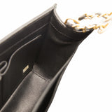 thumbnail flap bag lamb skin black V  ghw seri24 - L'UXE LINK