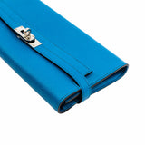 thumbnail kelly long wallet 7w blue phw o stamp - L'UXE LINK