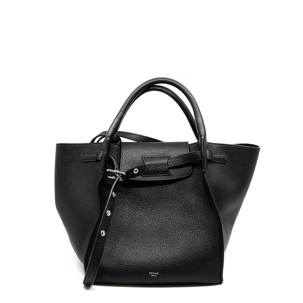 small big bag tote in togo black phw