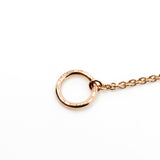 thumbnail bracelet chaine D ancre mini punk 18k rose gold - L'UXE LINK