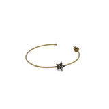 thumbnail j'a dior big circle star crystal earring - L'UXE LINK