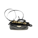 thumbnail nano peekaboo in lambskin black ghw - L'UXE LINK