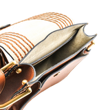 thumbnail hudson shoulder bag small brown ghw - L'UXE LINK