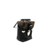 thumbnail camara box in leather black/monogram 2016 - L'UXE LINK