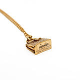 thumbnail kelly bag necklace 18k rose gold full diamond - L'UXE LINK