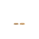 thumbnail b zero 1 diamond weding ring in 18 rg #55 - L'UXE LINK