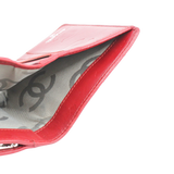 thumbnail Cambon CC Bifold Quilted Lambskin Wallet Red - L'UXE LINK