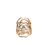 thumbnail PÉTALES DE CAMÉLIA dianmod ring in 18k rg #52 seri A17980 - L'UXE LINK