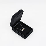 thumbnail PT18Y OVAL DI.40FVY MD FIREFLY PENDANT NECKLACE - L'UXE LINK