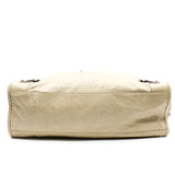 thumbnail city medium leather beige Antique Brass - L'UXE LINK