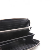 thumbnail men long wallet with strap leather black phw - L'UXE LINK