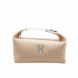 thumbnail pouch fabric small beige - L'UXE LINK