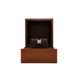thumbnail H heure XS black crocodile strap with diamonds rrp8240 - L'UXE LINK