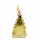 thumbnail BREA HANDBAG MONOGRAM VERNIS MM NEUTRAL BEIGE - L'UXE LINK