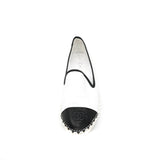 thumbnail espadrille in leather white/black 37.5 - L'UXE LINK