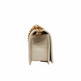 thumbnail leboy mini   lambskin white ghw  ser 30 - L'UXE LINK