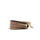 thumbnail nile crossbody bag in leather beige ghw - L'UXE LINK