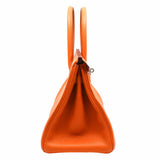 thumbnail birkin 30 i9 orange togo phw C stamp - L'UXE LINK