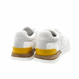 thumbnail white fabric sneaker #38 rrp1575 - L'UXE LINK