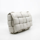 thumbnail Padded Cassette shoulder bag white - L'UXE LINK