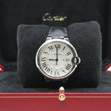 thumbnail BALLON BLEU DE CARTIER WATCH 40MM, AUTOMATIC MOVEMENT, STEEL, LEATHER - L'UXE LINK