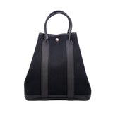 thumbnail garden file in fabirc black - L'UXE LINK