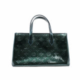 thumbnail Monogram Verni Wilshire PM Handbag Tote Bag Enamel Calf Amarant - L'UXE LINK