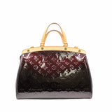 thumbnail BREA HANDBAG MONOGRAM VERNIS MM CHERRY PATENT GHW - L'UXE LINK