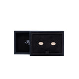 thumbnail d'ancre diamond earring in 18k rg #21A153846 - L'UXE LINK