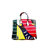 thumbnail birkin 25 123 in togo blue box c stamp