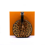 thumbnail Petite Boite Chapeau in monogram/leopard print - L'UXE LINK