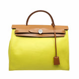 thumbnail herbag 31cm yellow z stamp phw - L'UXE LINK