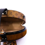 thumbnail Petite Boite Chapeau in monogram/leopard print - L'UXE LINK