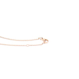 thumbnail finesse black diamond necklace in 18k wg - L'UXE LINK