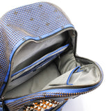 thumbnail blue medium stud backpack - L'UXE LINK
