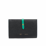 thumbnail wallet large black mix green ghw - L'UXE LINK