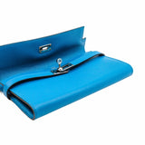 thumbnail kelly long wallet 7w blue phw o stamp - L'UXE LINK