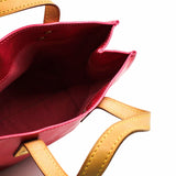 thumbnail Reed  Hand Tote Bag  PM Calfskin Red - L'UXE LINK