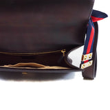 thumbnail slyvie mm black with leather strap - L'UXE LINK