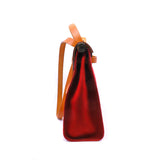 thumbnail herbag 31cm k1 red phw a stamp - L'UXE LINK