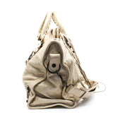 thumbnail city medium leather beige Antique Brass - L'UXE LINK
